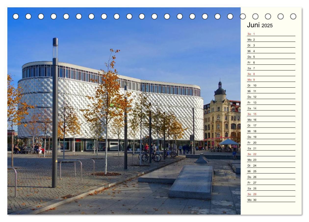 Bild: 9783435518180 | Reise durch Leipzig (Tischkalender 2025 DIN A5 quer), CALVENDO...