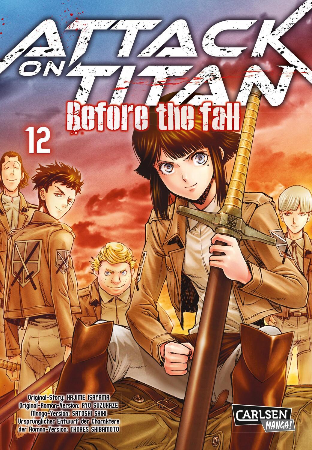 Cover: 9783551745309 | Attack on Titan - Before the Fall 12 | Hajime Isayama (u. a.) | Buch