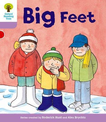 Cover: 9780198480655 | Oxford Reading Tree: Level 1+: First Sentences: Big Feet | Hunt | Buch