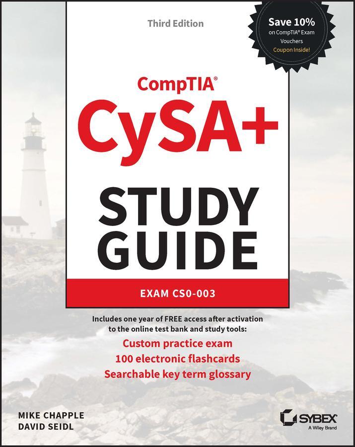 Cover: 9781394182909 | CompTIA CySA+ Study Guide | Exam CS0-003 | David Seidl (u. a.) | Buch
