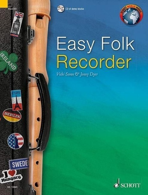Cover: 9781847614025 | Easy Folk Recorder | Hal Leonard Publishing Corporation | Buch + CD