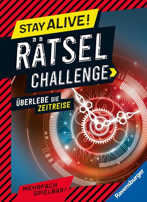 Cover: 9783473489060 | Ravensburger Stay alive! Rätsel-Challenge - Überlebe die Zeitreise...