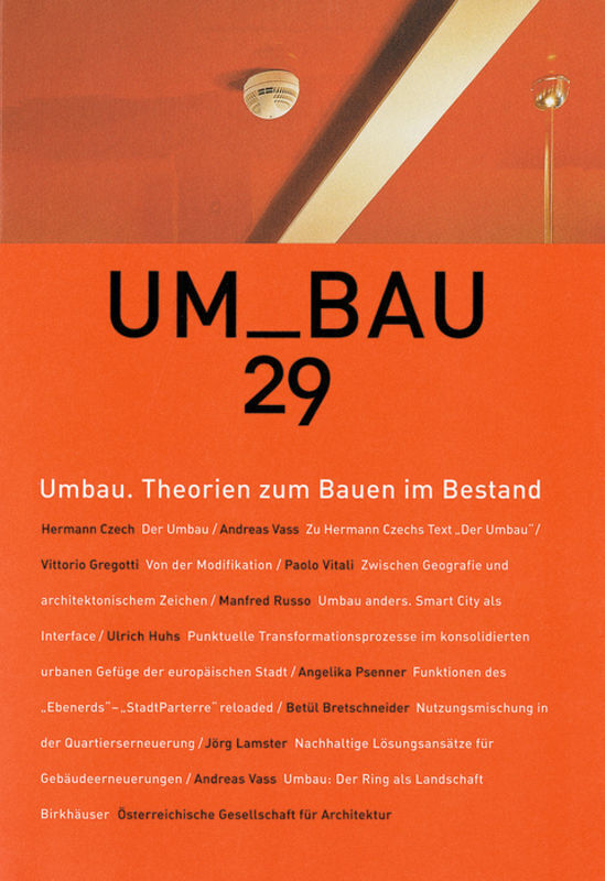 Cover: 9783035611021 | Umbau. Theorien zum Bauen im Bestand | Architektur | Taschenbuch