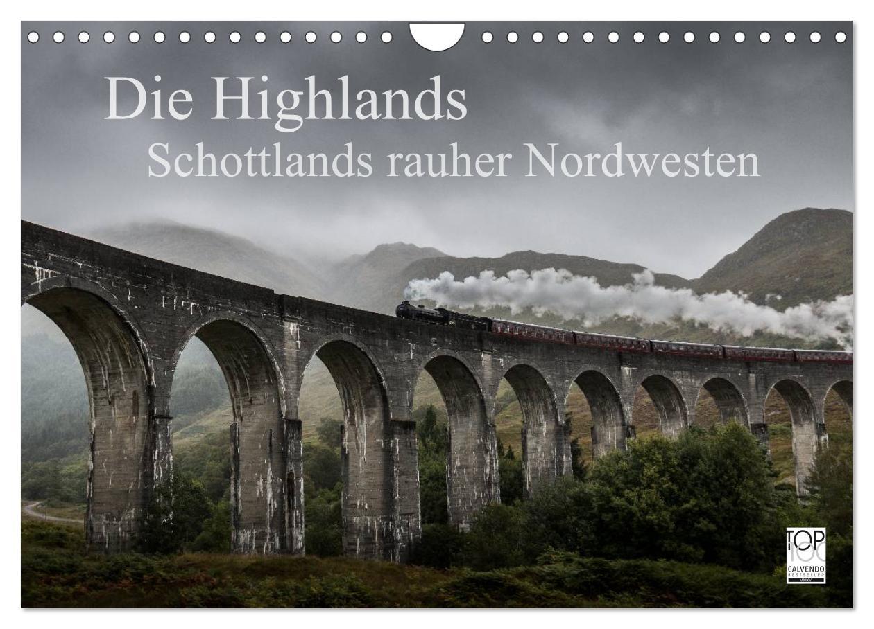 Cover: 9783435539574 | Die Highlands - Schottlands rauher Nordwesten (Wandkalender 2025...