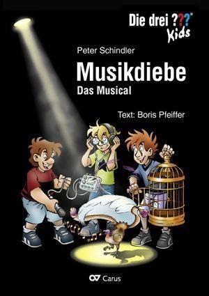 Cover: 9790007187569 | Die drei ??? Kids: Musikdiebe (Klavierauszug) | Schindler | Broschüre