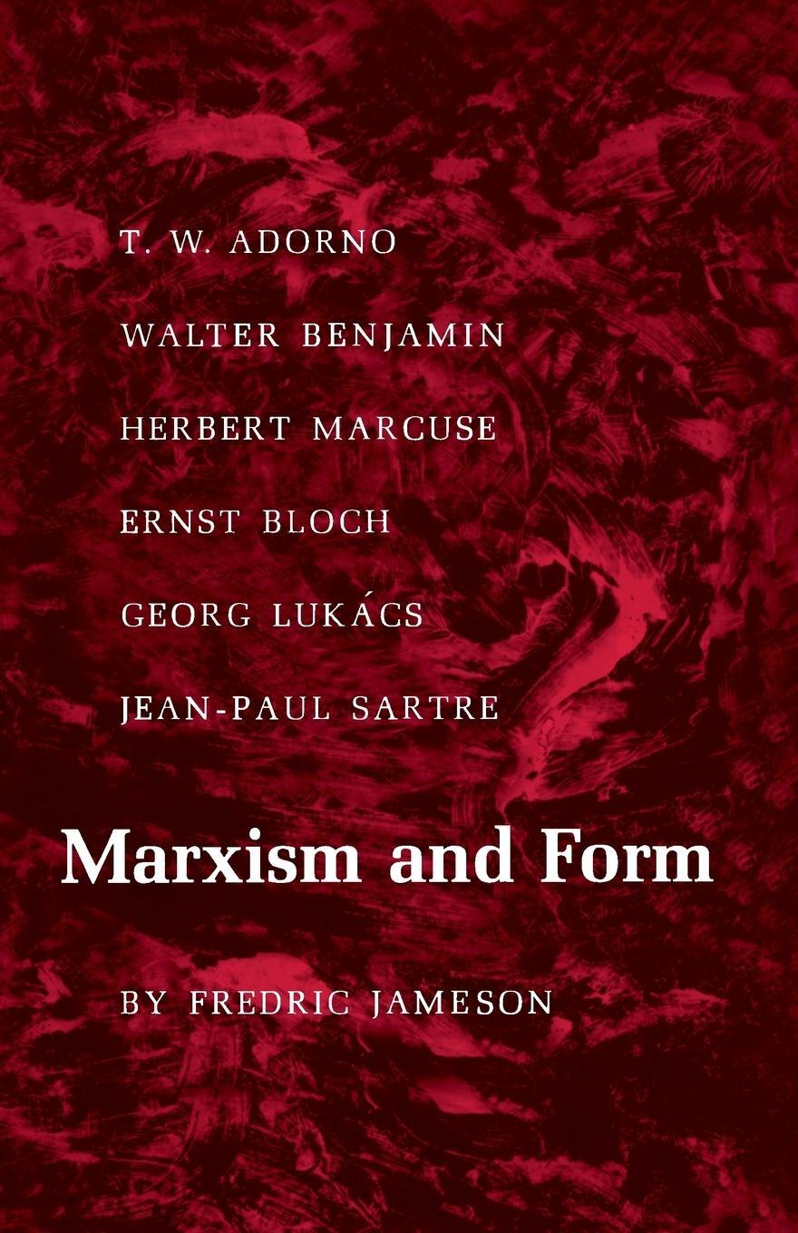 Cover: 9780691013114 | Marxism and Form | 20th-Century Dialectical Theories of Literature