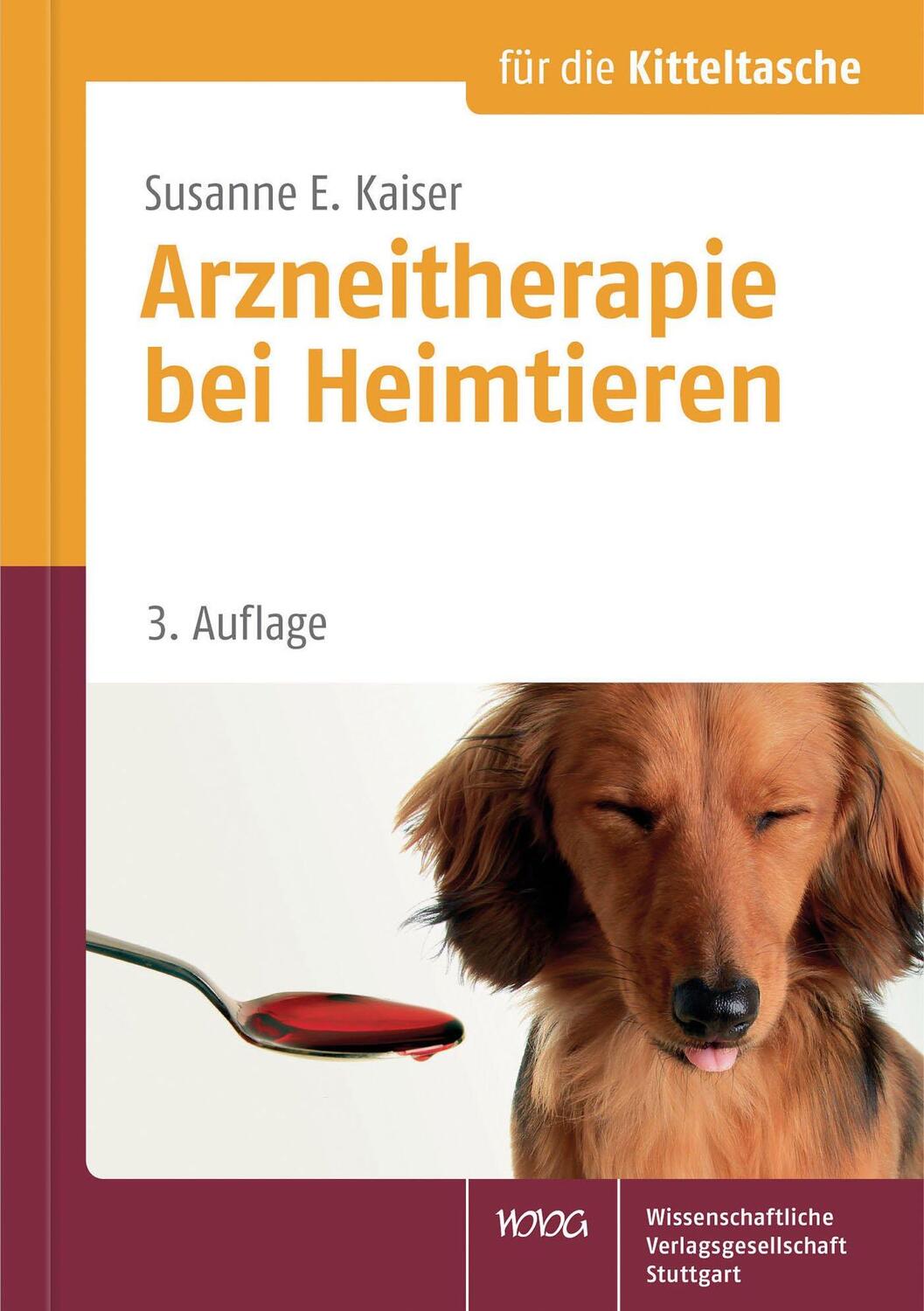 Cover: 9783804732247 | Arzneitherapie bei Heimtieren für die Kitteltasche | Susanne E. Kaiser