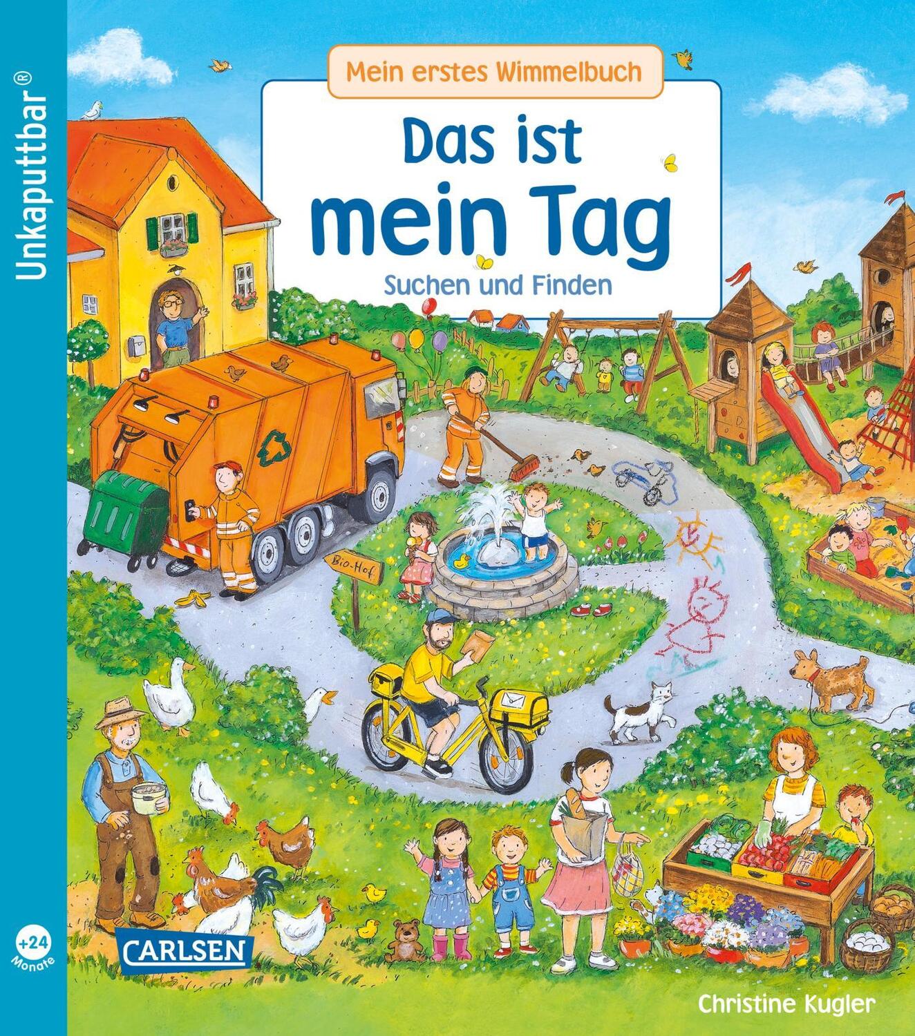 Cover: 9783551036049 | Unkaputtbar: Mein erstes Wimmelbuch: Das ist mein Tag | Schumann