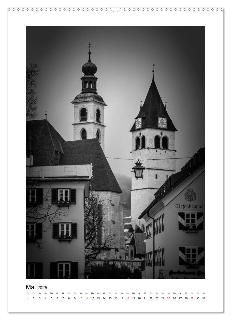 Bild: 9783435999613 | Kitzbühel Monochrom (hochwertiger Premium Wandkalender 2025 DIN A2...