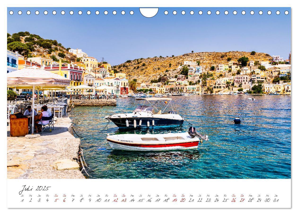 Bild: 9783435031375 | Das bezaubernde Symi (Wandkalender 2025 DIN A4 quer), CALVENDO...