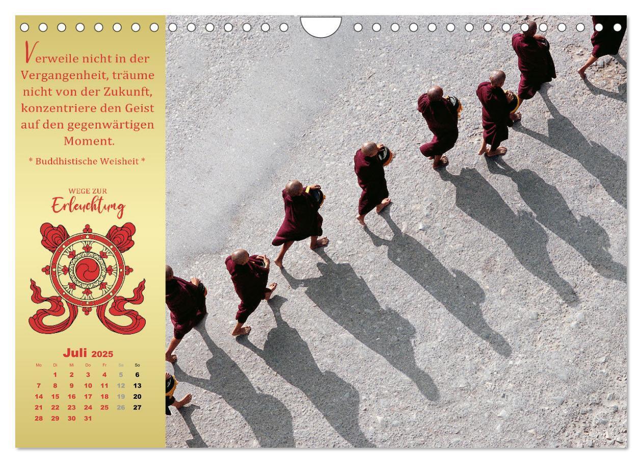 Bild: 9783383868450 | Buddhistische Weisheiten - Wege zur Erleuchtung (Wandkalender 2025...