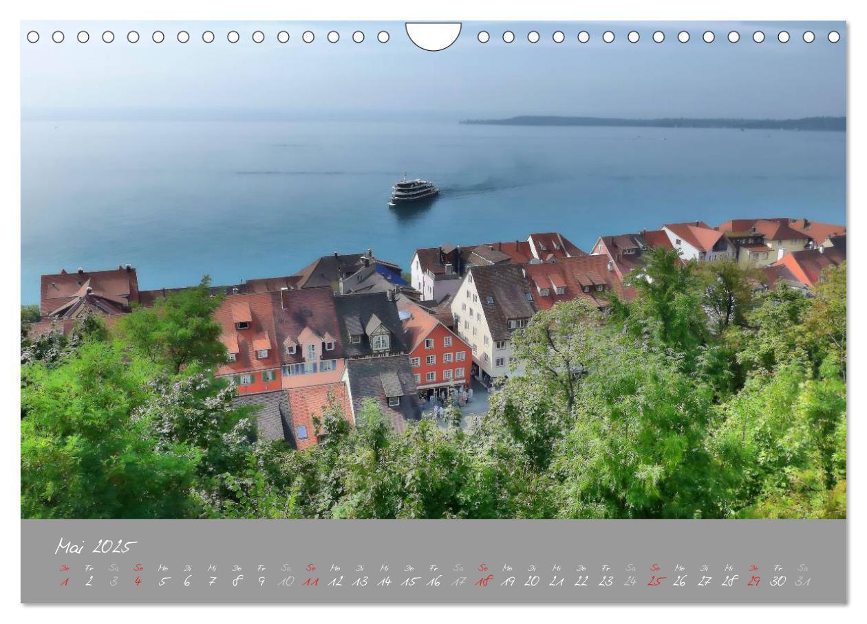 Bild: 9783435470792 | Farbrausch Bodensee (Wandkalender 2025 DIN A4 quer), CALVENDO...