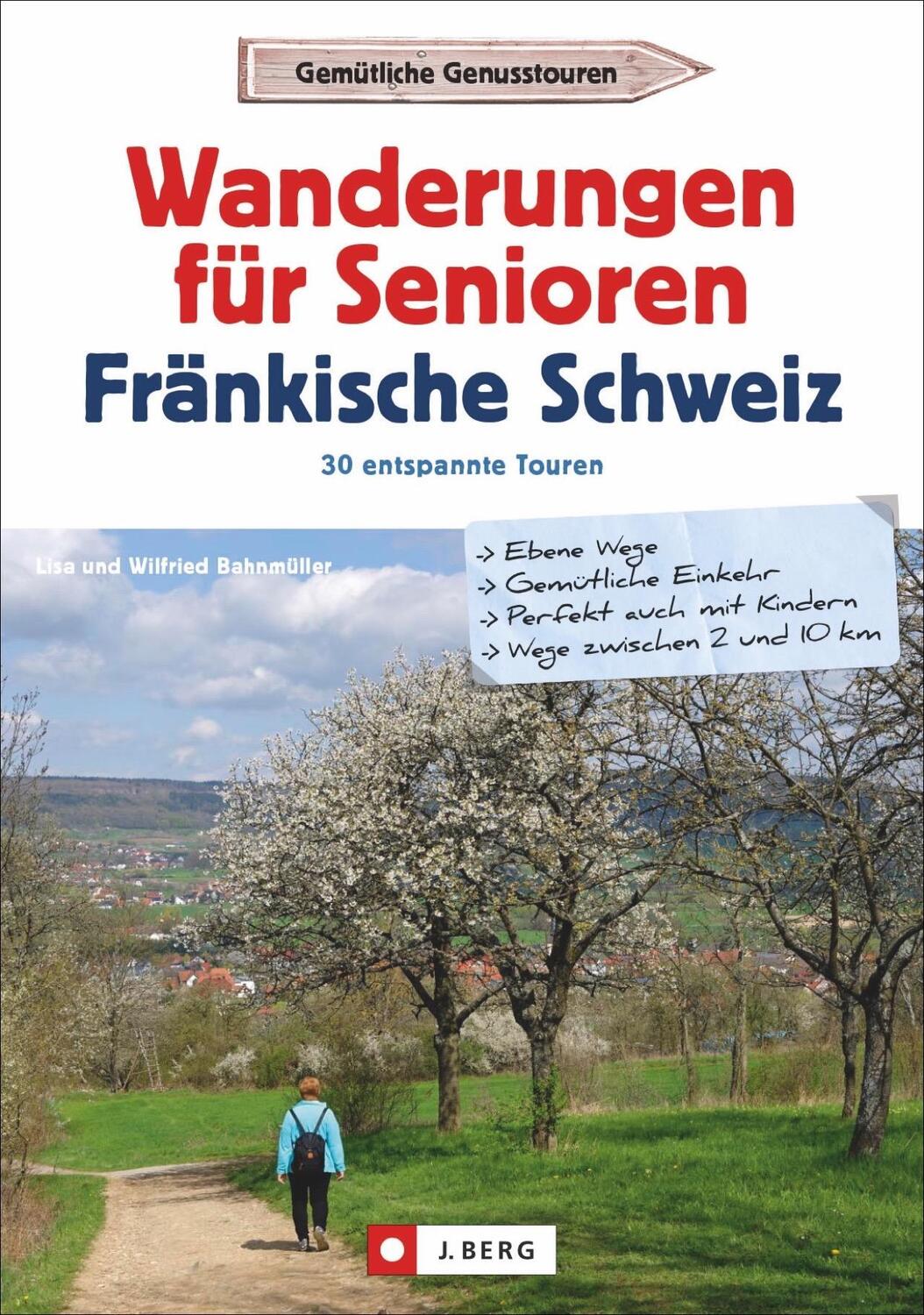 Cover: 9783862466856 | Wanderungen für Senioren Fränkische Schweiz | 30 entspannte Touren
