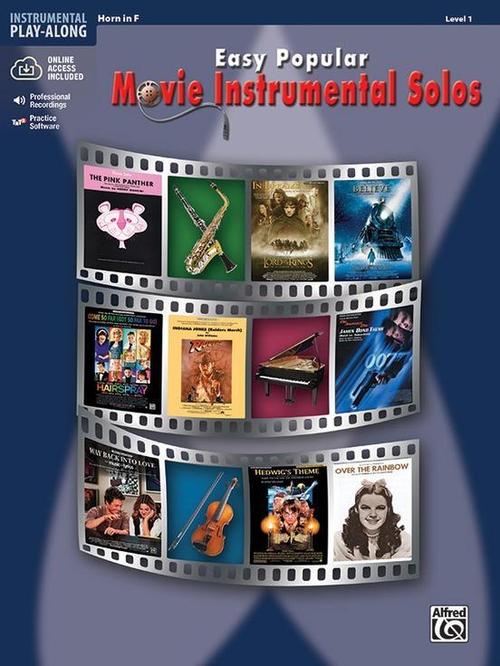 Cover: 9780739047781 | Easy Popular Movie Instrumental Solos: Horn in F, Book & Online...