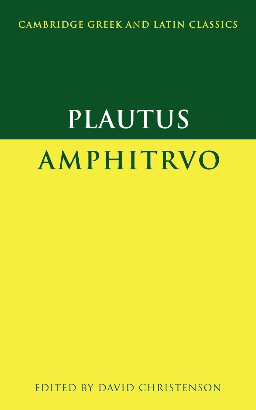 Cover: 9780521459976 | Plautus | Amphitruo | Titus Maccius Plautus | Taschenbuch | Paperback