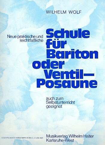 Cover: 9990050221351 | Neue praktische und leichtfaßliche Schule für Bariton oder...