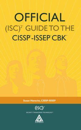 Cover: 9780849323416 | Official (ISC)2® Guide to the CISSP®-ISSEP® CBK® | Susan Hansche