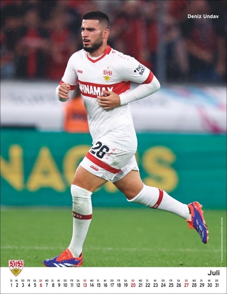 Bild: 9783756405404 | VfB Stuttgart Posterkalender 2025 | Kalender | Spiralbindung | 15 S.