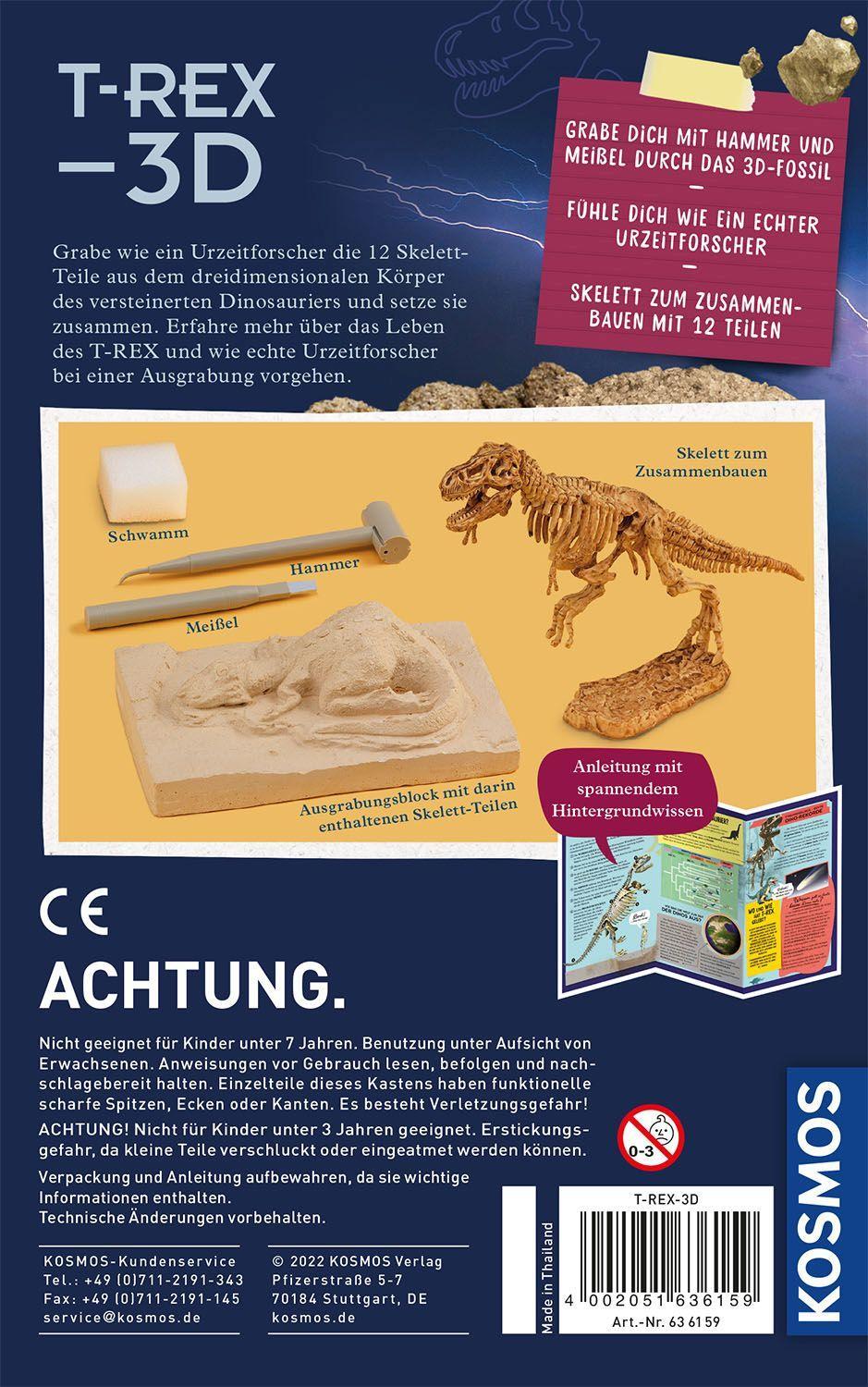 Bild: 4002051636159 | T-REX - 3D | Experimentierkasten | Spiel | Brettspiel | 636159 | 2022