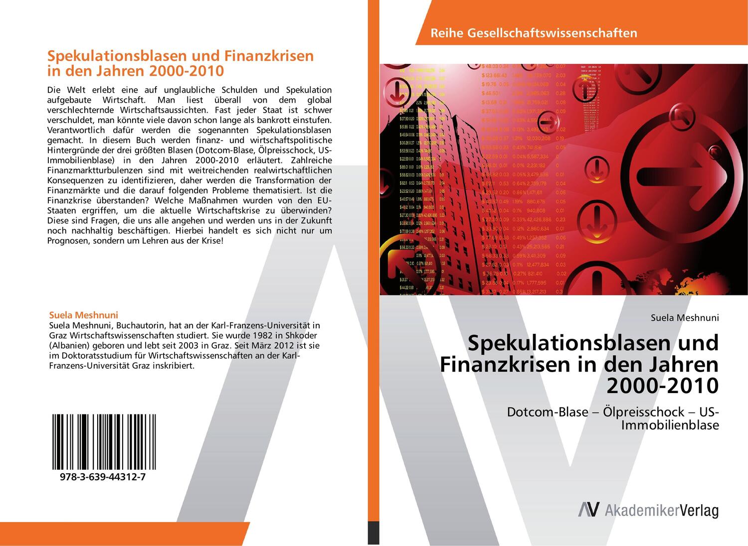 Cover: 9783639443127 | Spekulationsblasen und Finanzkrisen in den Jahren 2000-2010 | Meshnuni