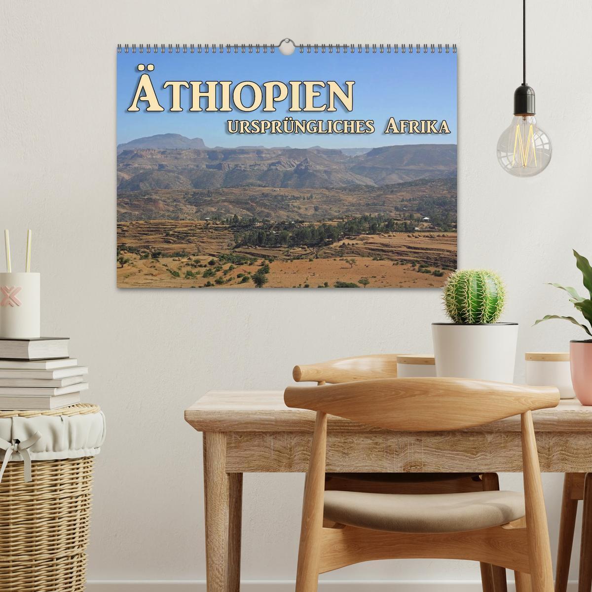 Bild: 9783435624270 | Äthiopien, ursprüngliches Afrika (Wandkalender 2025 DIN A3 quer),...