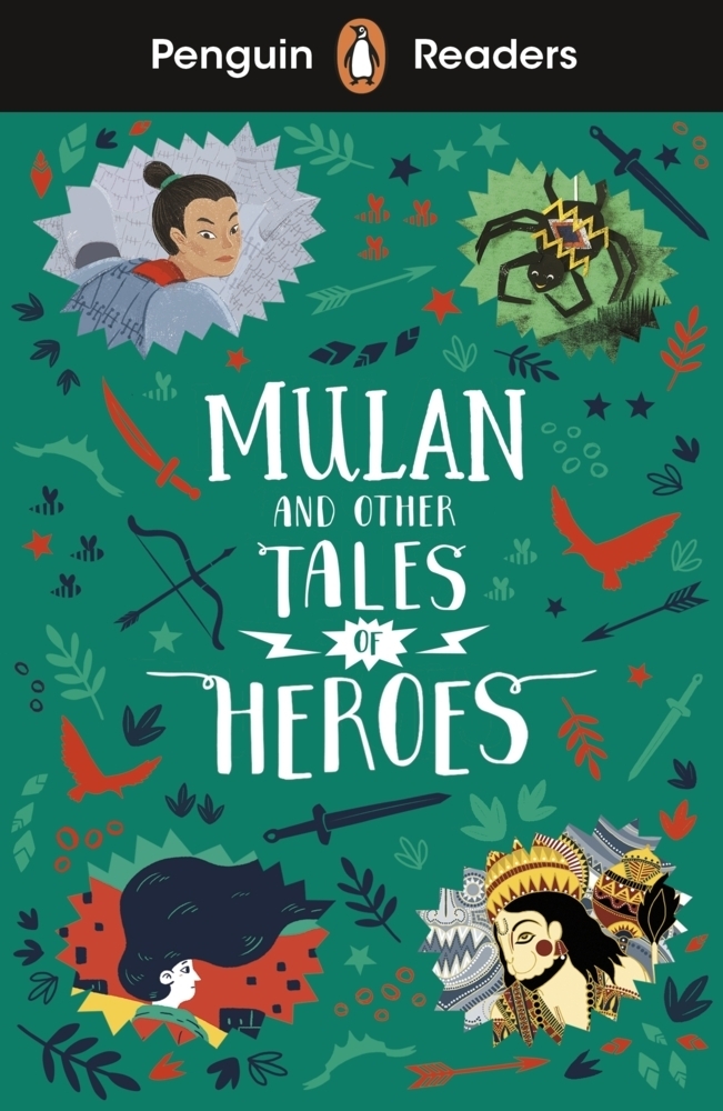 Cover: 9780241543771 | Penguin Readers Level 2: Mulan and Other Tales of Heroes (ELT...