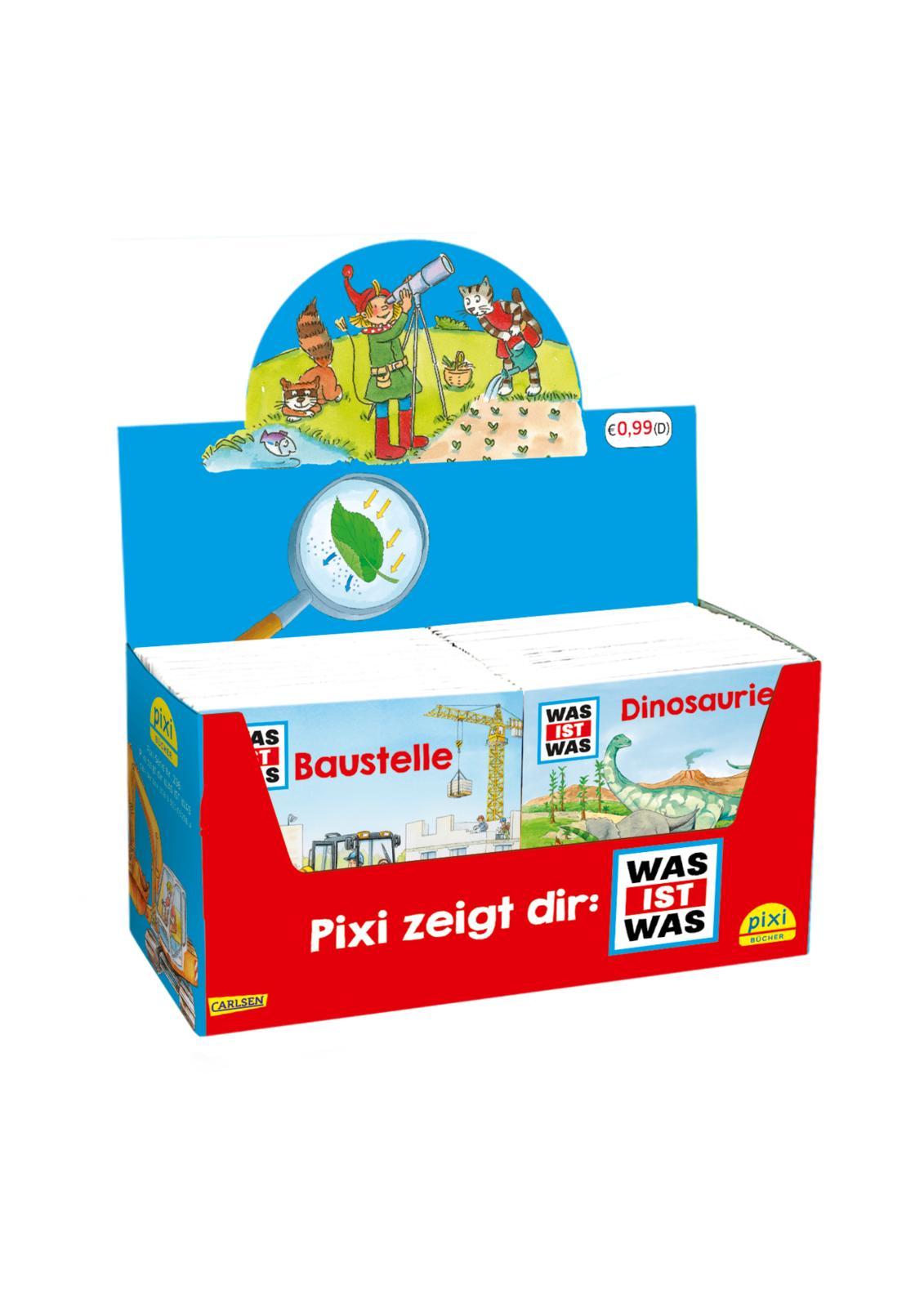 Bild: 9783551052964 | Pixi-Box 296: Pixi zeigt dir WAS IST WAS (8x8 Exemplare) | Broschüre