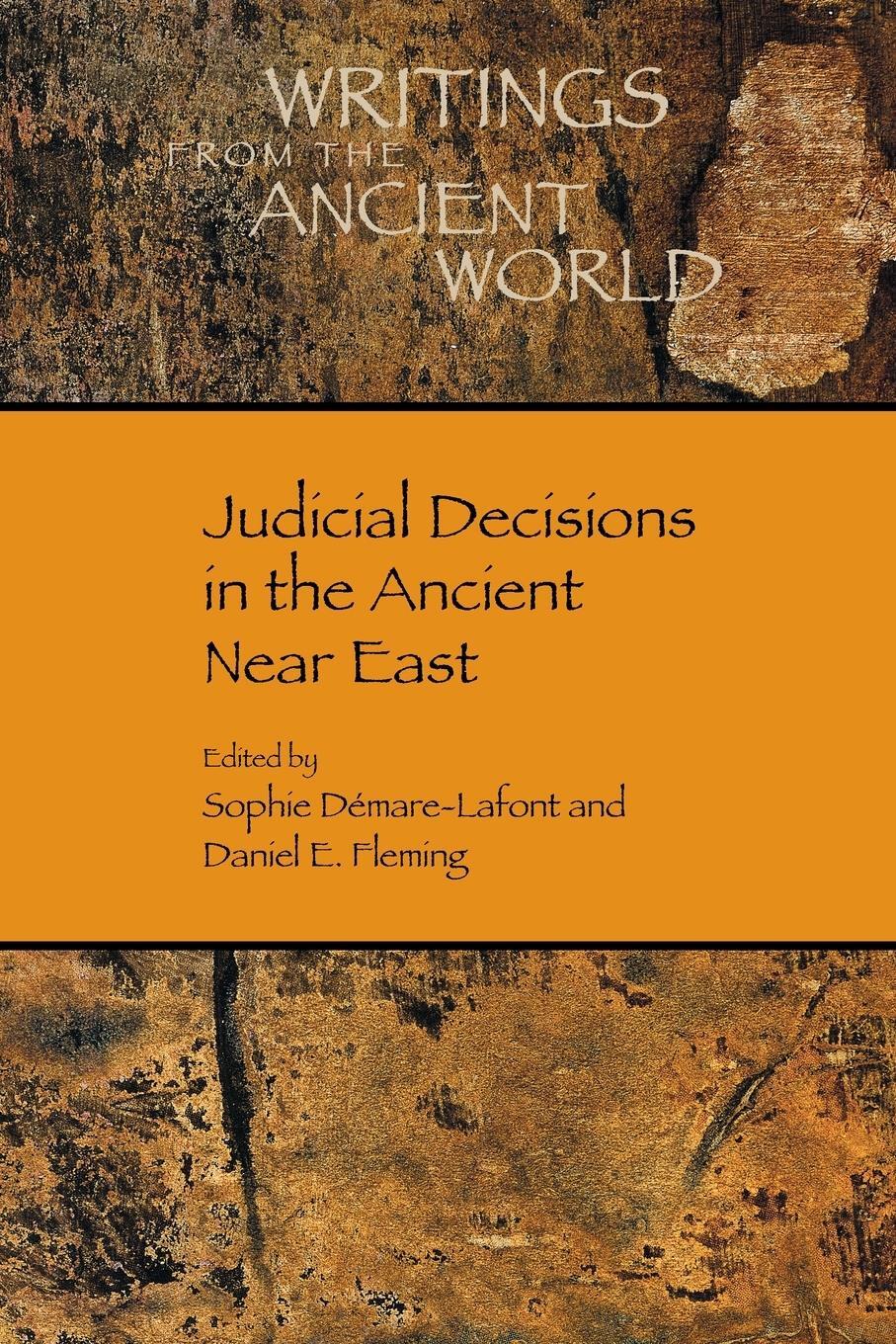 Cover: 9781628374841 | Judicial Decisions in the Ancient Near East | Daniel E. Fleming | Buch