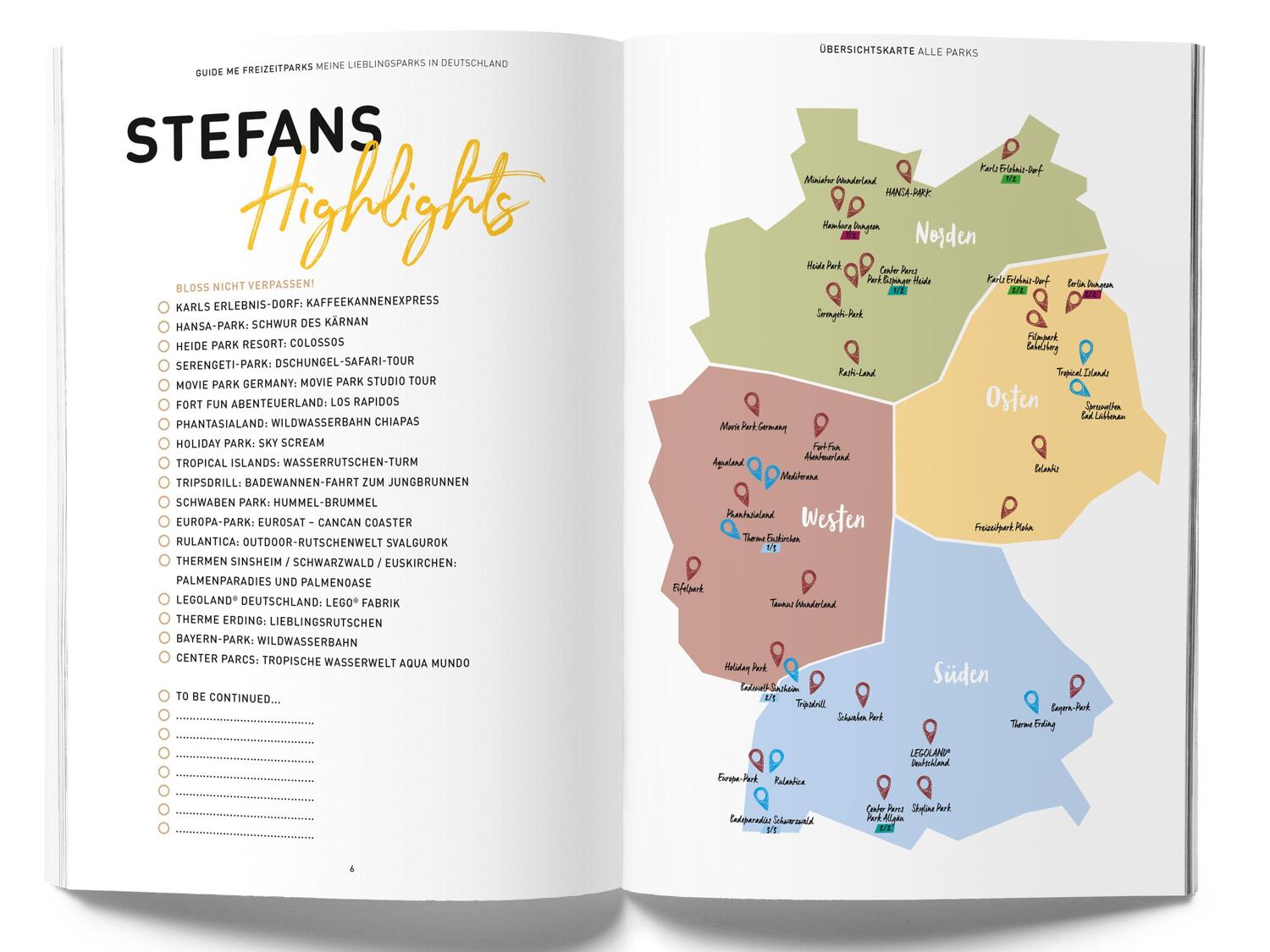 Bild: 9783828310599 | GuideMe Travel Book Die 30 besten Freizeitparks Deutschlands -...