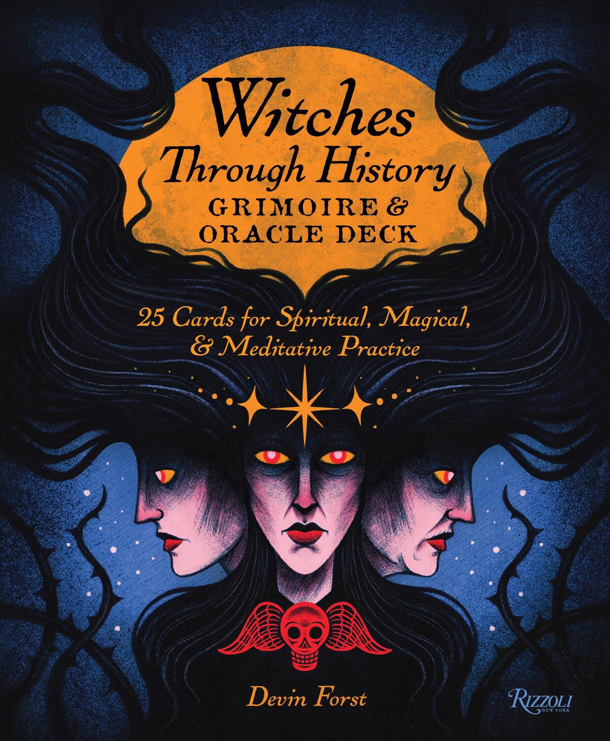 Cover: 9780789344168 | Witches Through History: Grimoire and Oracle Deck: 25 Cards for...