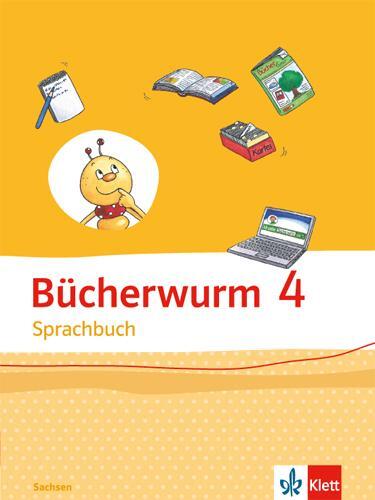 Cover: 9783123107405 | Bücherwurm Sprachbuch. Schülerbuch 4. Schuljahr. Ausgabe für Sachsen