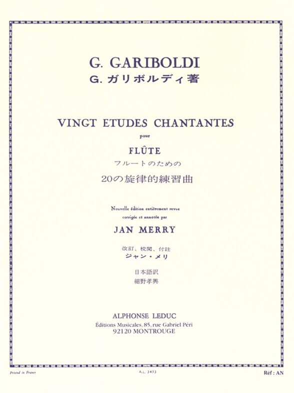 Cover: 9790046034336 | 20 Etudes Chantantes Opus 88 | Giuseppe Gariboldi | Buch