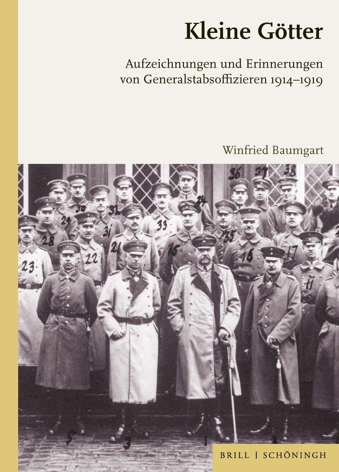 Cover: 9783506794765 | "Kleine Götter" im Großen Hauptquartier | Winfried Baumgart | Buch