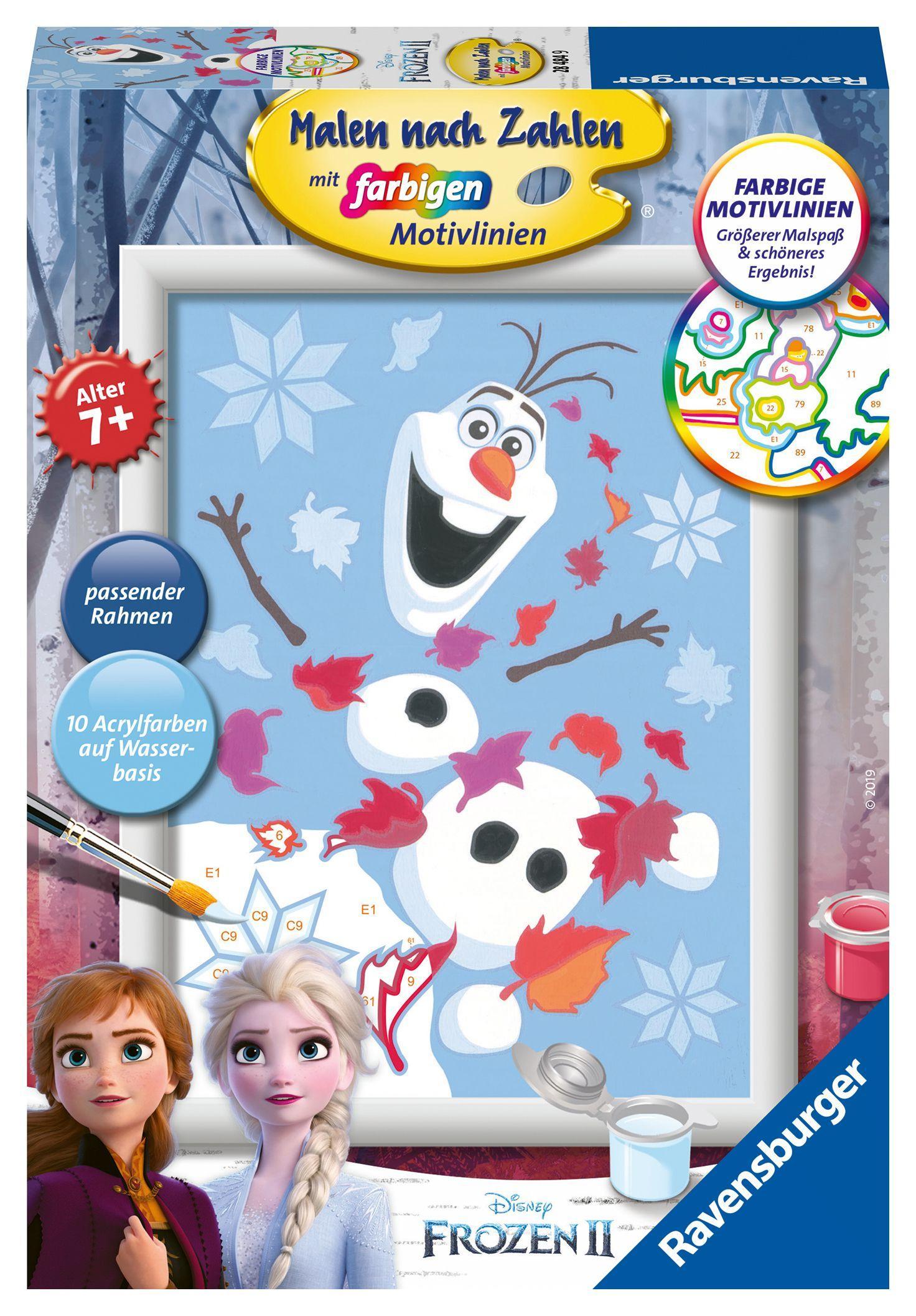 Cover: 4005556284849 | Ravensburger Malen nach Zahlen 28484 - Fröhlicher Olaf - Kinder ab...