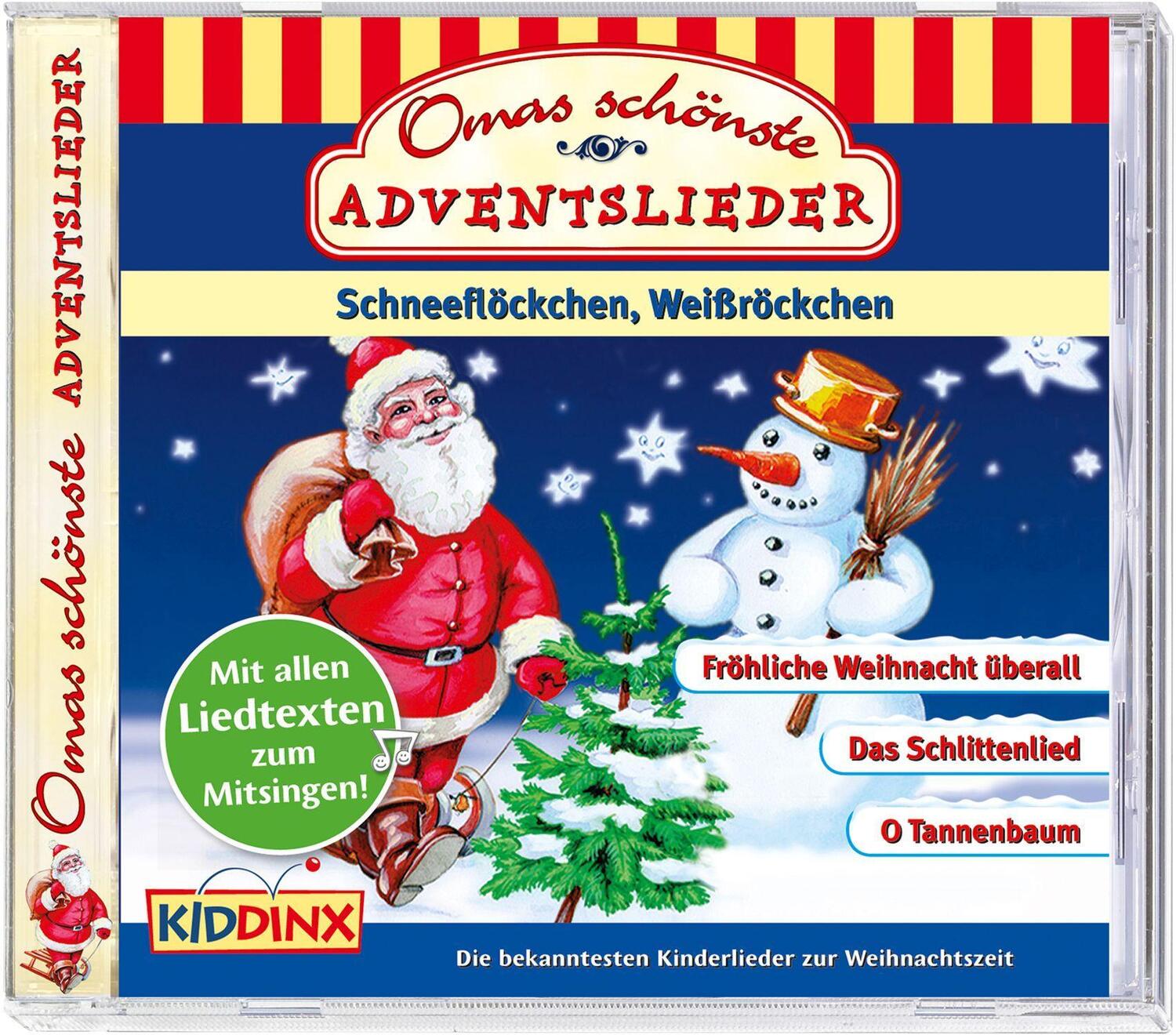 Cover: 4001504262242 | Omas Schönste Adventslieder | Kinderlieder | Audio-CD | 2008