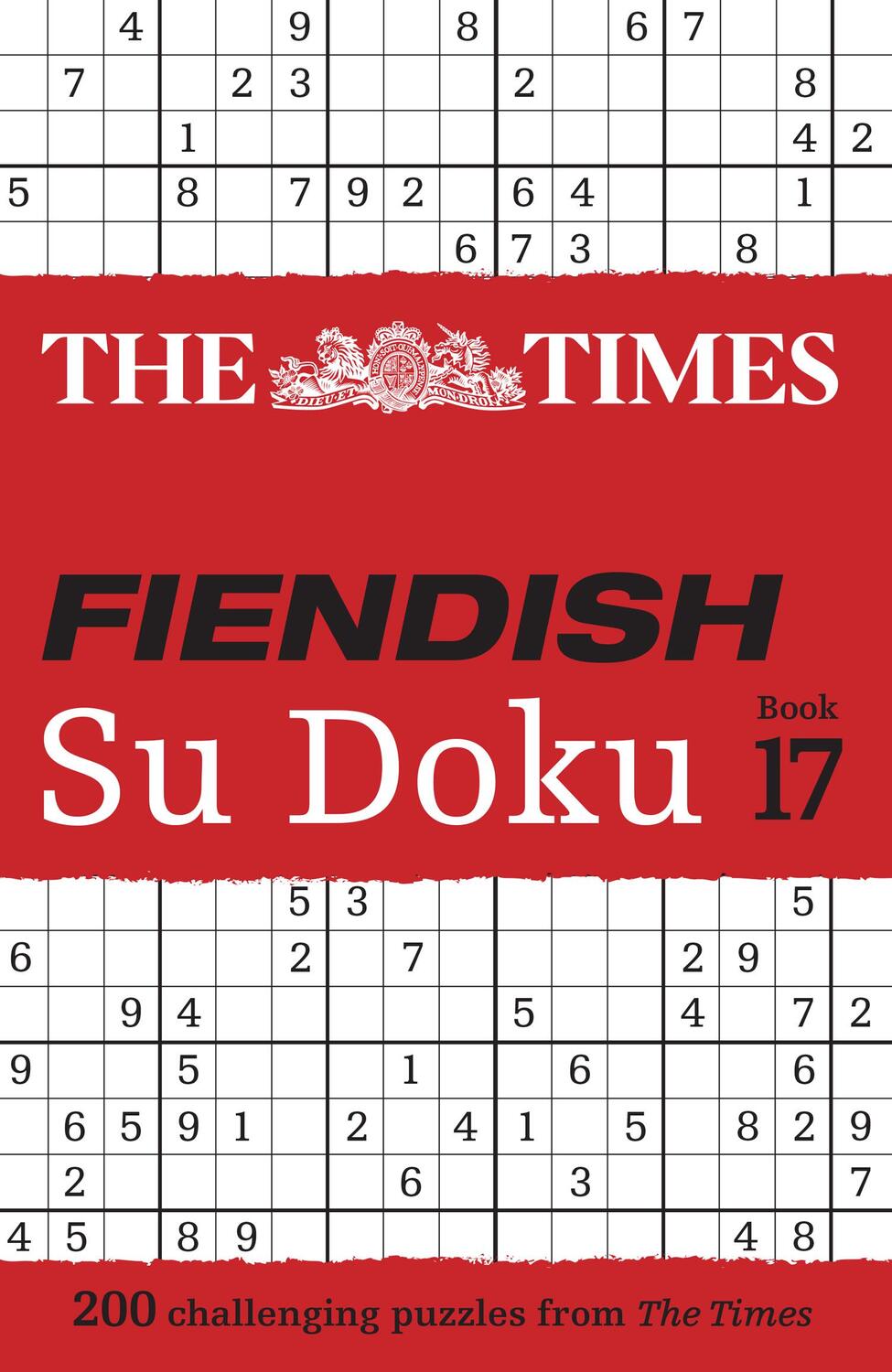Cover: 9780008618049 | Times Fiendish Su Doku Book 17 | 200 Challenging Su Doku Puzzles