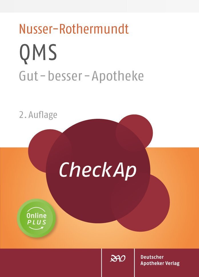 Cover: 9783769260953 | Checkup QMS | Gut - besser- Apotheke! Mit Online-Plus | Bundle | 2009