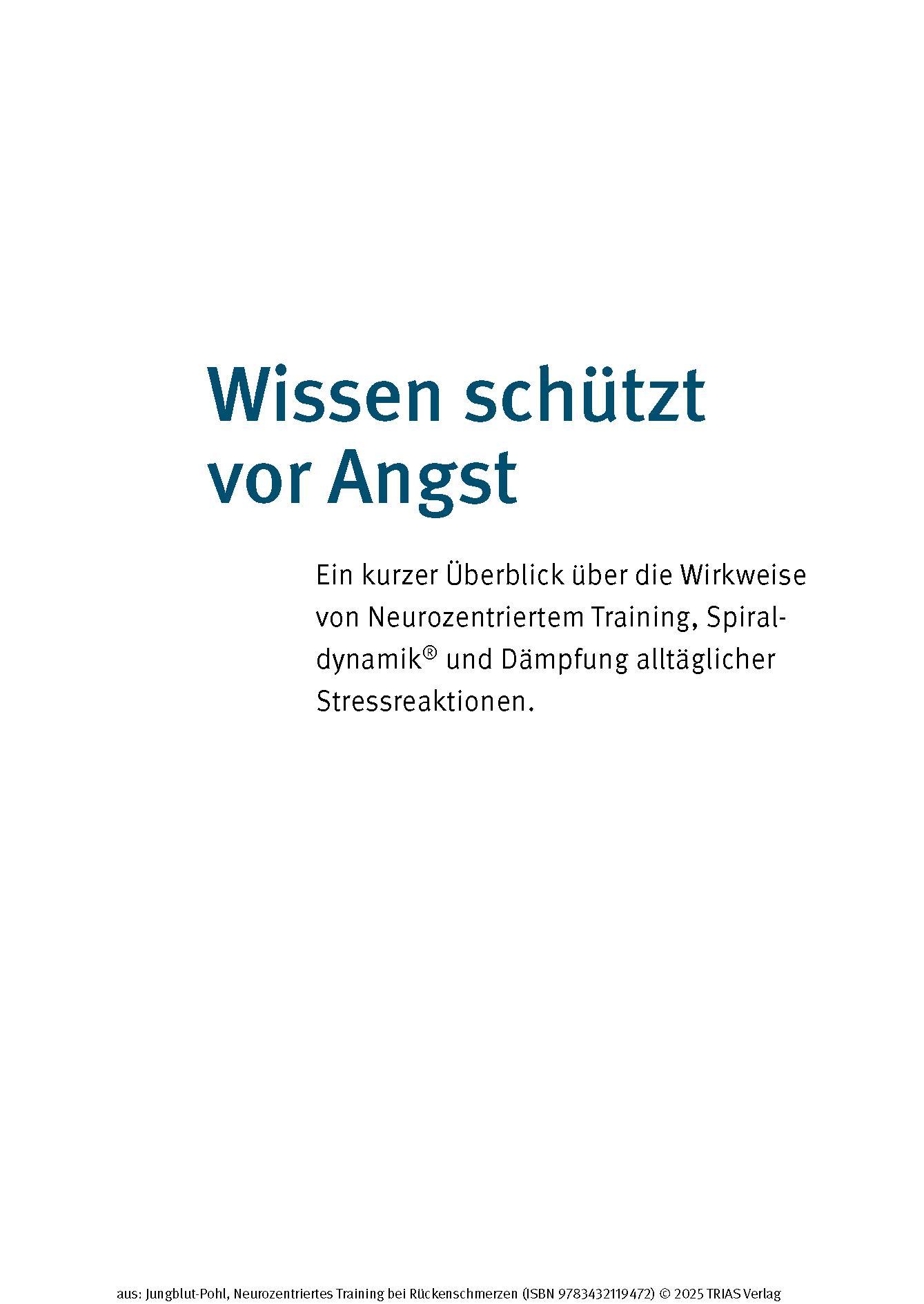 Bild: 9783432119472 | Neurozentriertes Training bei Rückenschmerzen | Corinna Jungblut-Pohl