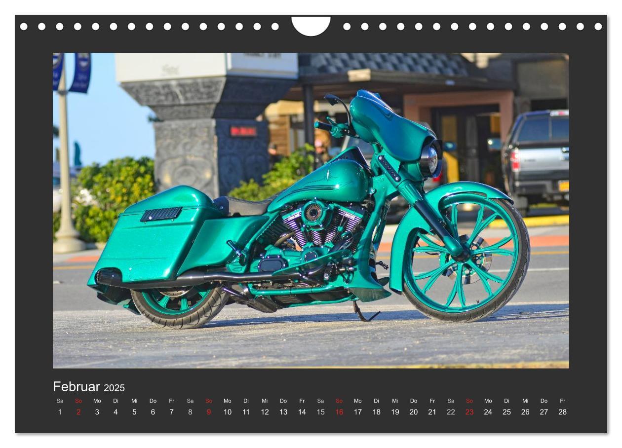 Bild: 9783435788743 | BEST OF HARLEY-DAVIDSON BAGGER-STYLE (Wandkalender 2025 DIN A4...