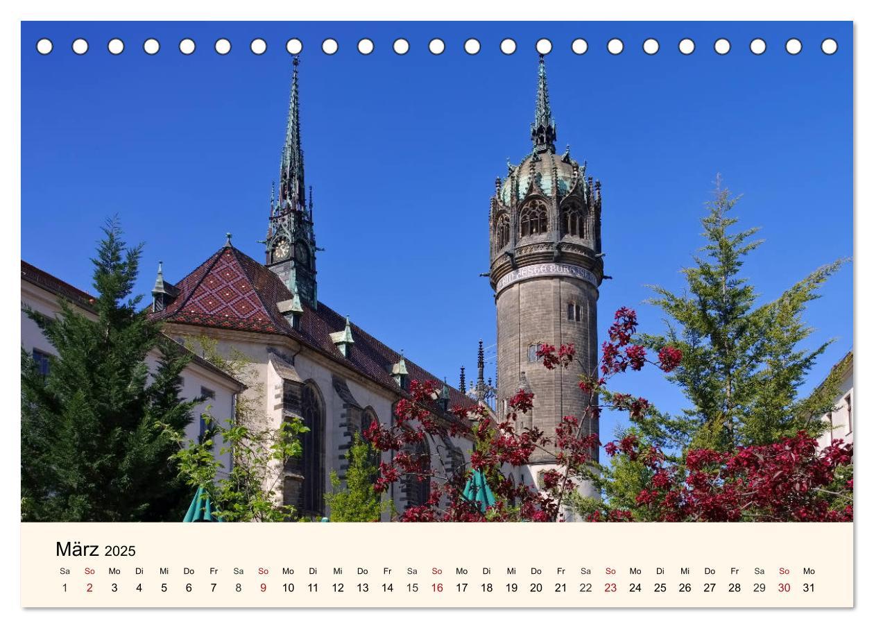 Bild: 9783435453917 | Lutherstadt Wittenberg - Stadt der Reformation (Tischkalender 2025...