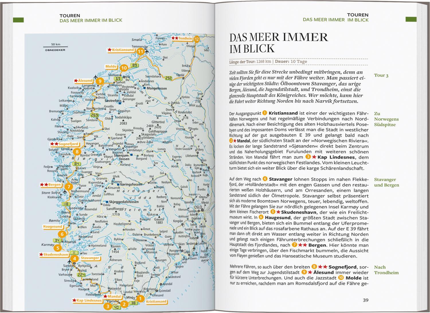 Bild: 9783829747202 | Baedeker Reiseführer Norwegen | mit praktischer Karte EASY ZIP | Buch