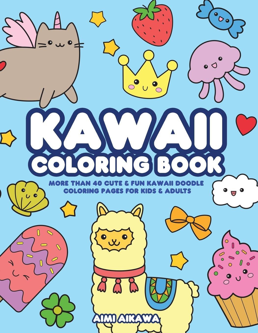 Cover: 9781952264443 | Kawaii Coloring Book | Aimi Aikawa | Taschenbuch | Paperback | 2020