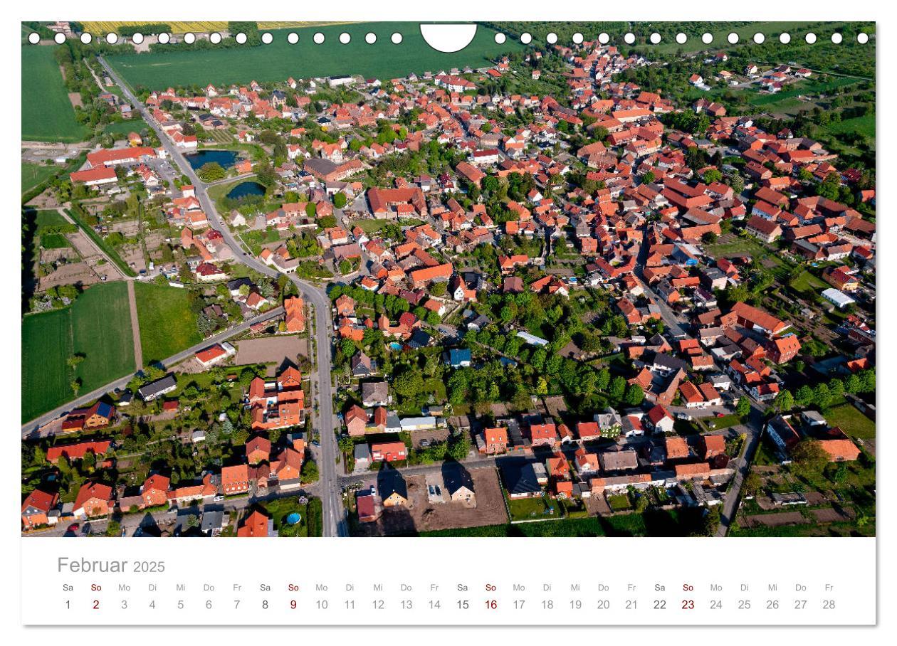 Bild: 9783435401185 | Harzvorland Luftbilder 2025 (Wandkalender 2025 DIN A4 quer),...