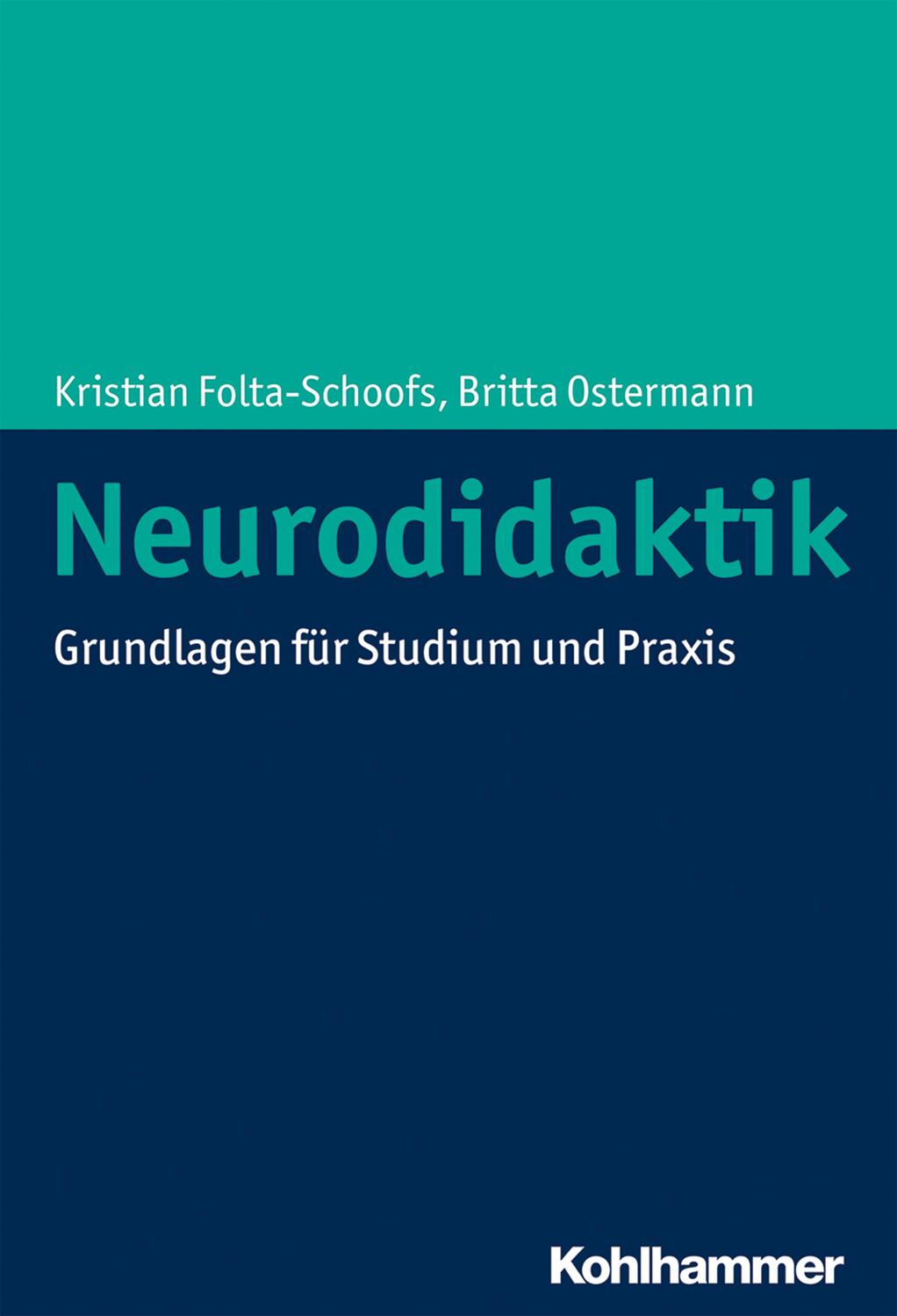 Cover: 9783170297111 | Neurodidaktik | Grundlagen für Studium und Praxis | Taschenbuch | 2019