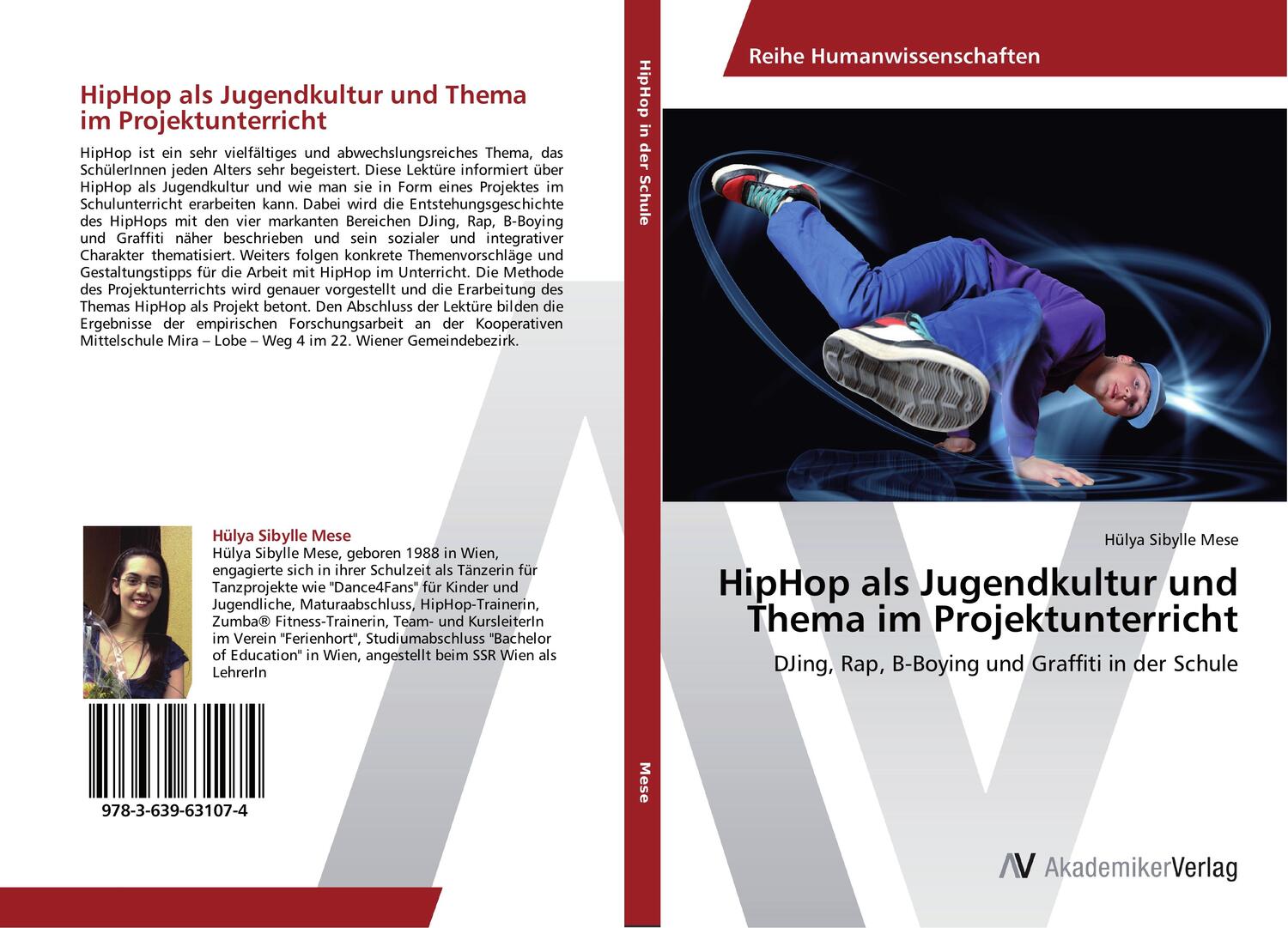 Cover: 9783639631074 | HipHop als Jugendkultur und Thema im Projektunterricht | Mese | Buch