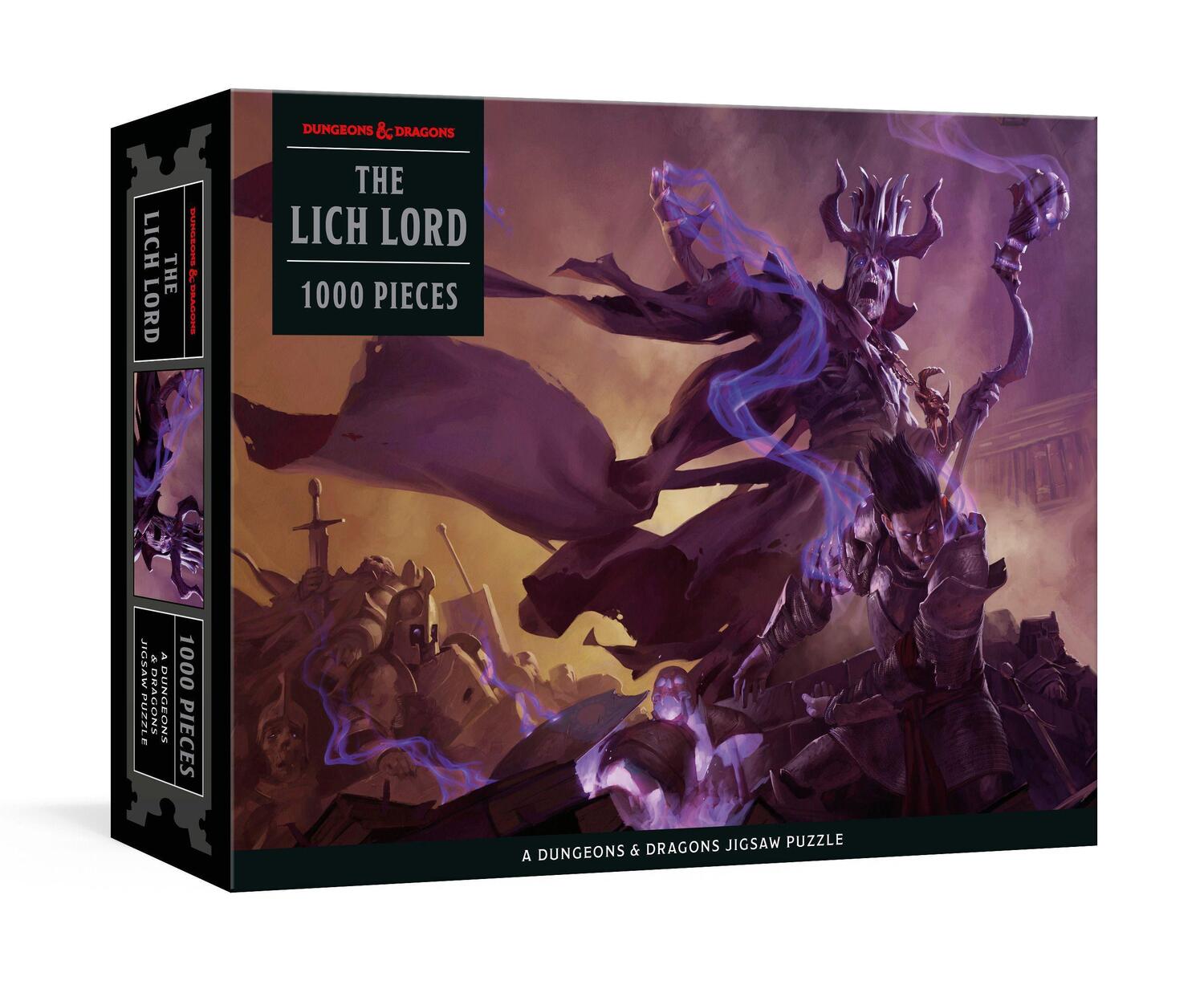 Cover: 9780593236659 | Lich Lord Puzzle. Puzzle 1000 Teile | Official Dungeons & Dragons