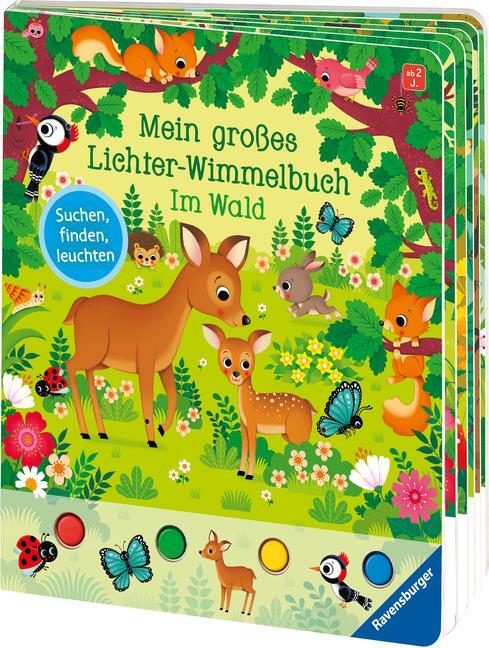 Bild: 9783473410446 | Mein großes Lichter-Wimmelbuch: Im Wald | Sandra Grimm | Buch | 12 S.