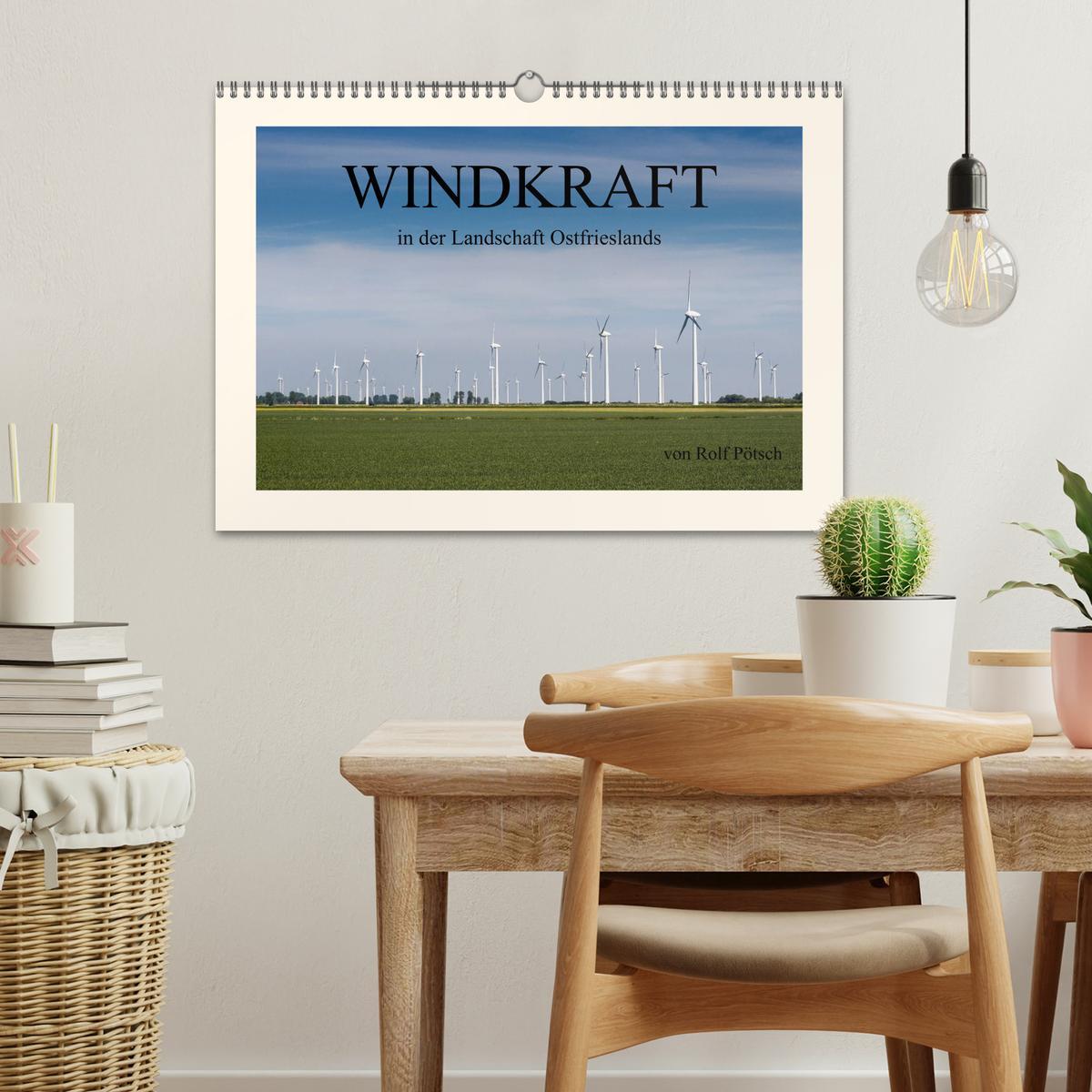 Bild: 9783435710652 | Windkraft in der Landschaft Ostfrieslands (Wandkalender 2025 DIN A3...