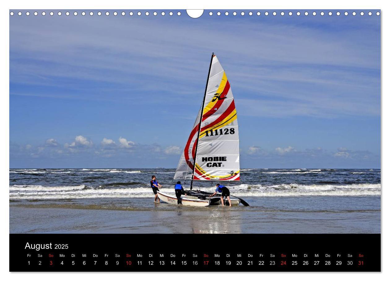 Bild: 9783435819867 | Ostfriesische Inseln (Wandkalender 2025 DIN A3 quer), CALVENDO...