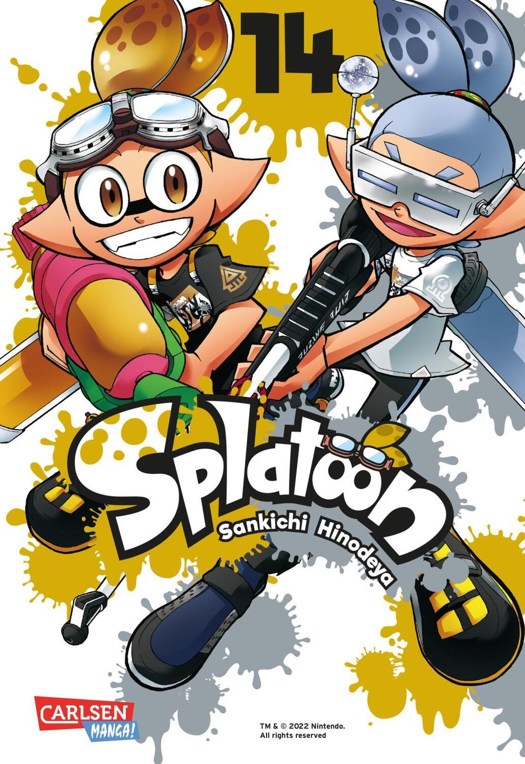 Cover: 9783551793904 | Splatoon 14 | Das Nintendo-Game als Manga! Ideal für Kinder und Gamer!